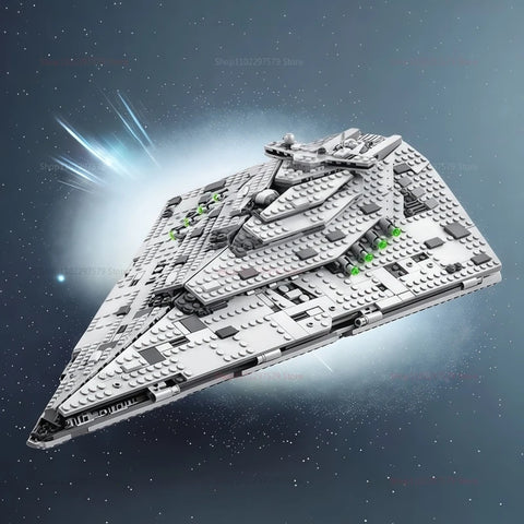 First Order Destroyer 1416 pieces Spaceship Building Blocks