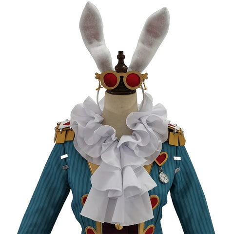 Identity Ⅴ Freddy Riley Cosplay Man Lawyer White Rabbit Mr.Cosplay Costume Uniform Man Woman Lovely Adult Halloween Outfit Suit