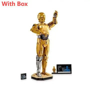 Star Wars Fighter Pilot Helmet Building Blocks Desk Decoration AT Jangos Kylos Fetts Rens C-3PO