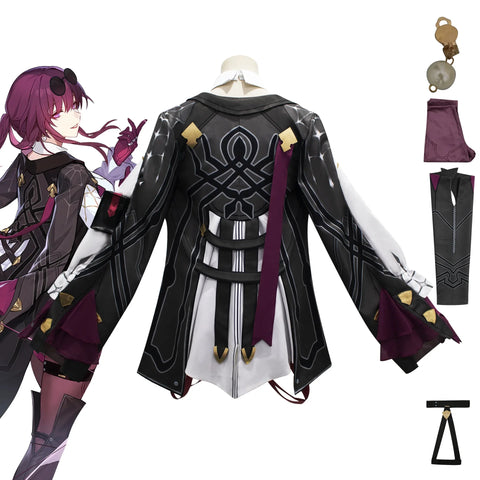 Honkai Star Rail Kafka Cosplay Costume with Wig and Uniform