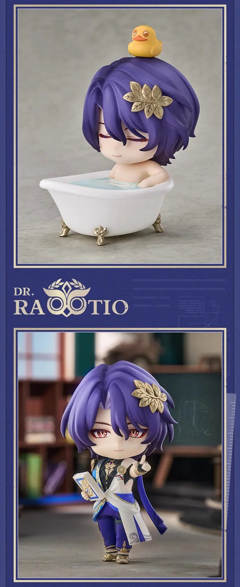 miHoYo Honkai Star Rail Dr. Ratio Cosplay Desktop Collection Ornament – Anime Accessory, Ideal Halloween Gift