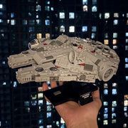 Millennium Falcon 921 Pieces – 25th Anniversary Starship Building Block Model for Display & Collectors