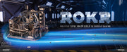 Robotime ROKR Marble Spaceport Electric Model Kit – 3D Wooden Puzzle