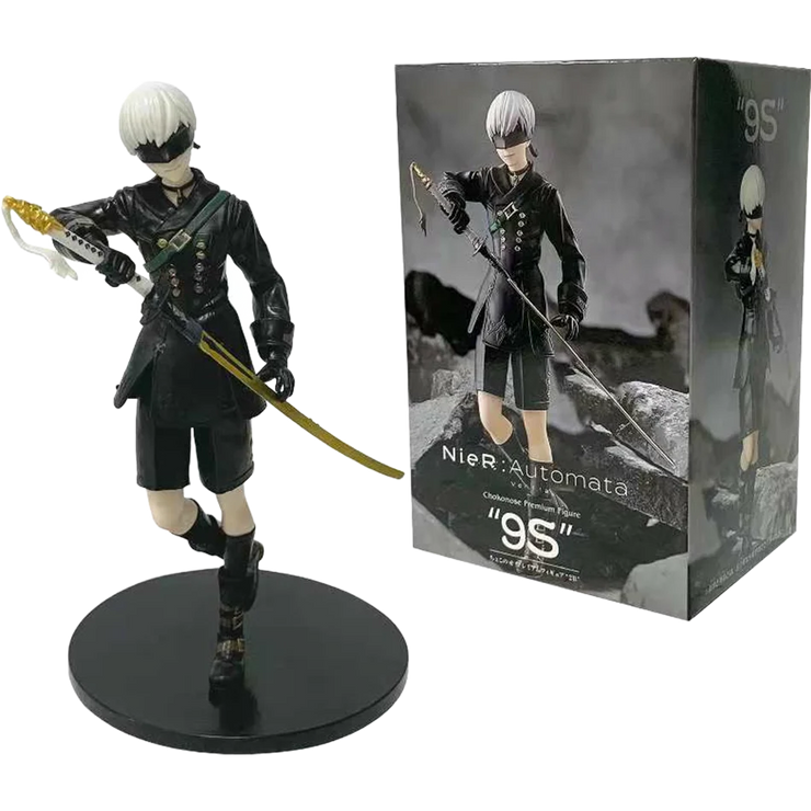 NieR: Automata YoRHa Type A2, 2B & 9S PVC Figure Set – Anime Collectible Statues