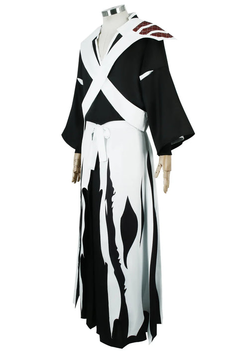 Bleach Thousand-Year Blood War Kurosaki Ichigo Cosplay Costume Wig Shinigami Attire Pauldron Outfit For MenHalloween New Party