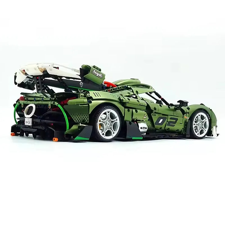 MOC 10628 Technical Koenigsegg Building Brick Set 3838 Pcs