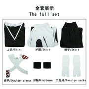 Bleach Thousand-Year Blood War Kurosaki Ichigo Cosplay Costume Wig Shinigami Attire Pauldron Outfit For MenHalloween New Party
