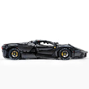 MOC 61505 Technical Black Super Sports Car Hypercar 4739 Pcs