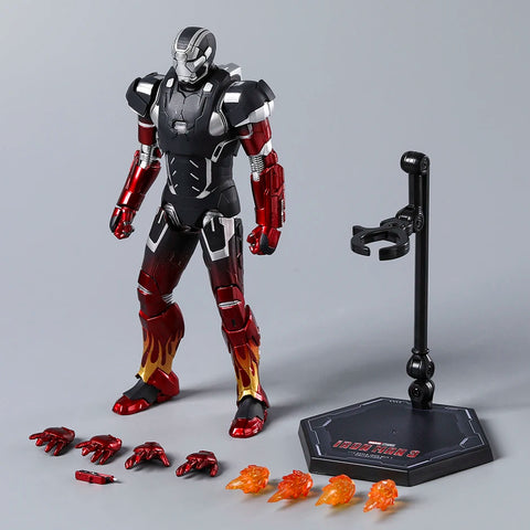 ZD Toys Iron Man 3 MK 22 24 35 41 47 PVC Action Figure Collectible Model Toy
