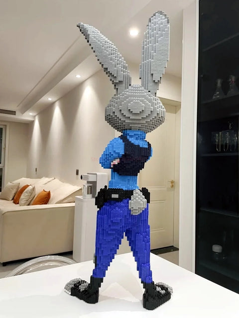 Anime Kawaii Zootopia Children Educational 100cm Tall Three-dimensional Building Blocks Toys