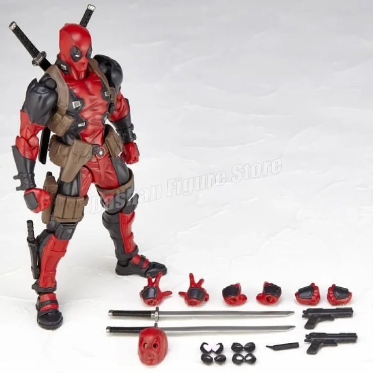 Amazing Yamaguchi Revoltech Agent Venom Action Figure – Superhero Eugene Thompson Model Toy, Perfect Gift Collection