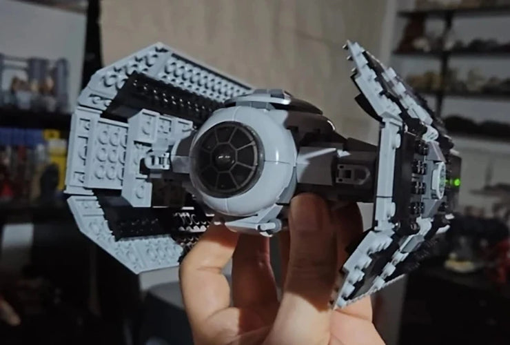 453PCS MOC TIE/ad Advanced x1 – Darth Vader’s Starfighter Building Block Model Kit