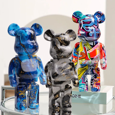 BE@RBRICK Rainbow Resin 400% 28cm Collection Doll