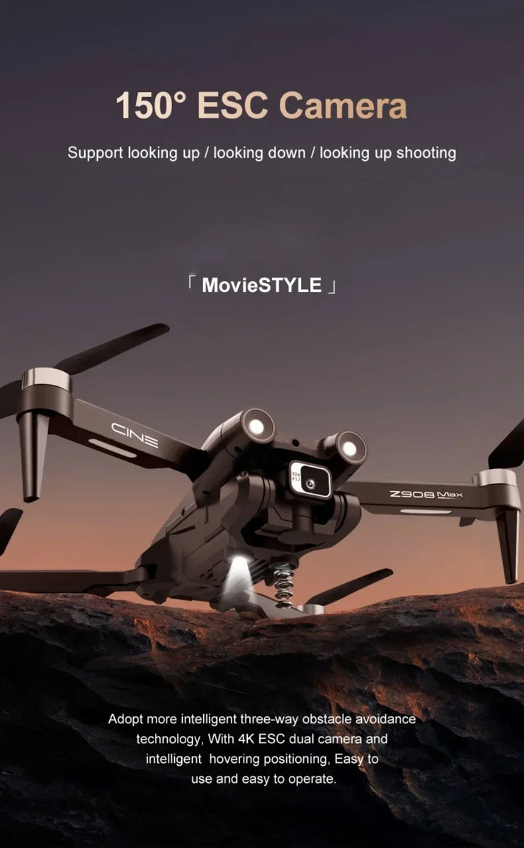 Xiaomi Mijia Z908 Pro max Drone 8K Professional HD Dual Camera Brushless Motor WIFI FPV RC  Folding Quadcopter Helicopter toy
