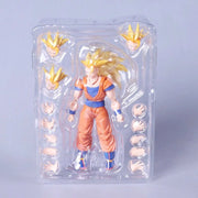 Dragon Ball Z Son Goku Super Saiyan 3 SHF Action Figure – Movable Anime Collectible Model Toy