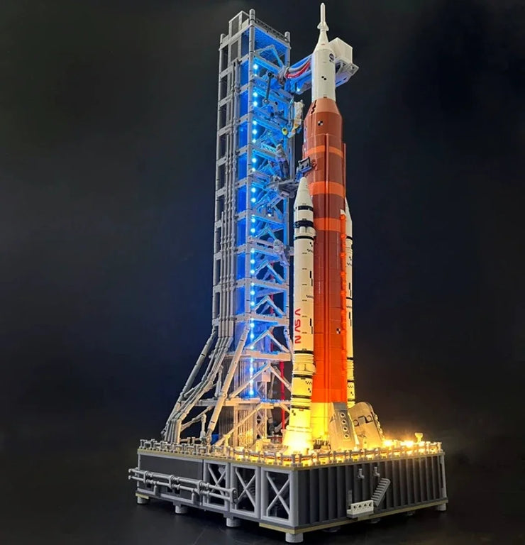 Icons 10341 Artemis Space Launch System Model Building Blocks Brick Set 3601 Pcs