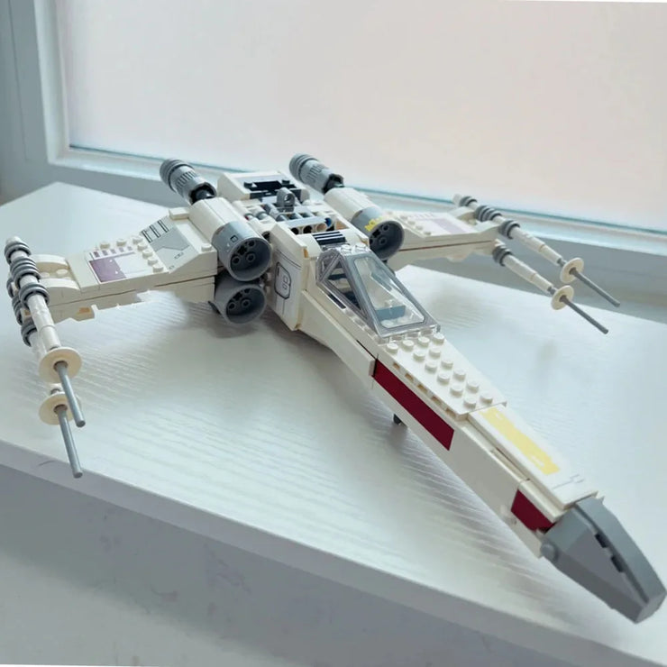 490PCS MOC 75301 X-Wing Starfighter – Space Program Building Block Model Kit