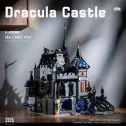 3007Pcs Famous Vampire Draculas Castle Horror House Building Blocks Set Medieval Grand Street View Bricks Toys Christmas Gifts