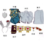 Identity Ⅴ Freddy Riley Cosplay Man Lawyer White Rabbit Mr.Cosplay Costume Uniform Man Woman Lovely Adult Halloween Outfit Suit