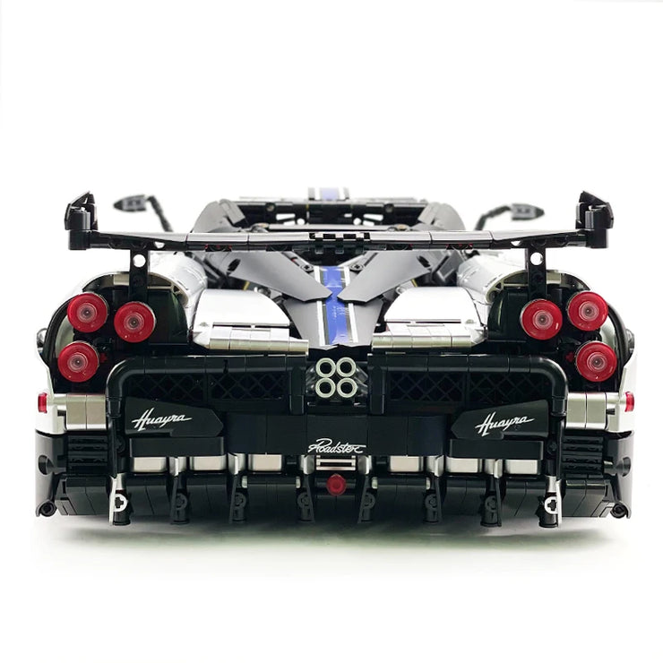 MOC 002 Super Sports Car Hypercar Huayra Model Building Blocks 4708 Pcs
