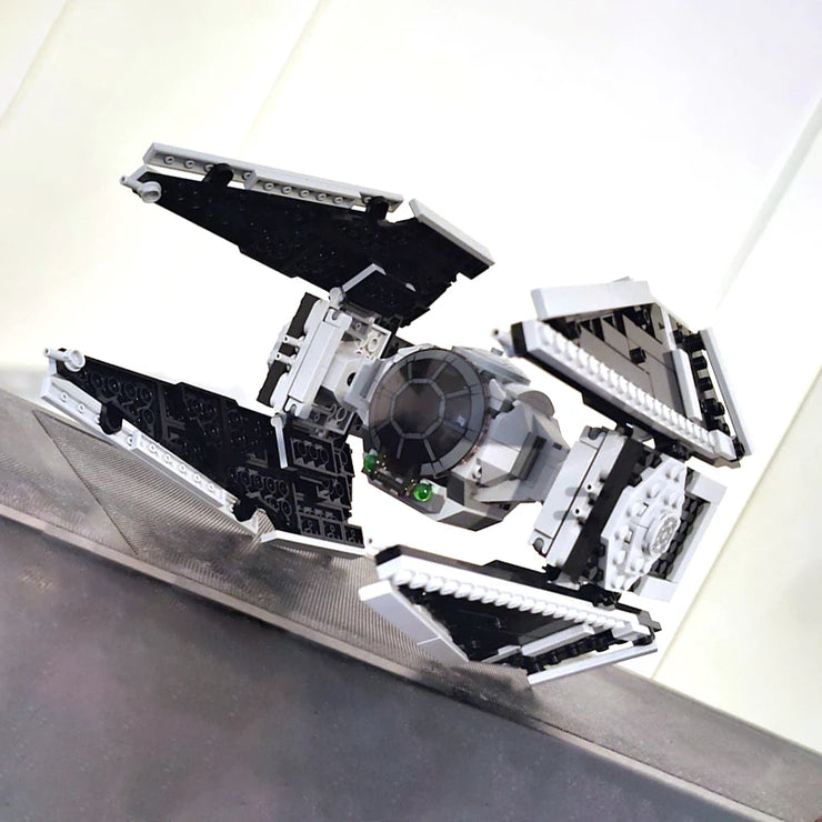 TIE Interceptors Defender 418 pieces  MOC Building Blocks Imperial Fleet Emperor Royal Guard Fighters DIY Brick Space Collection Toys
