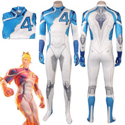 Torch Human Cosplay Costume – Fantasy Jumpsuit for Adult Men, Inspired by Game Rival Superhero for Roleplay and Party Events
