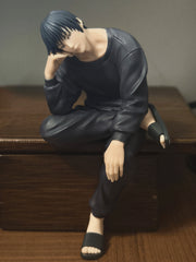 Anime JJK Gojo Satoru & Fushiguro Toji Sitting Pose Figures – Action Models for Desk Decoration, Car Accessories, and Collectible Gifts