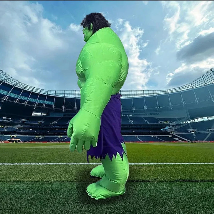 Marvel Avengers Inflatable Hulk Mascot Costume – Giant Green Character Cosplay for Parties, Events, and Ceremonies