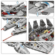 New Millennium Spaceship 1381 pieces – Force Awakens Star Destroyer Building Block Model Kit