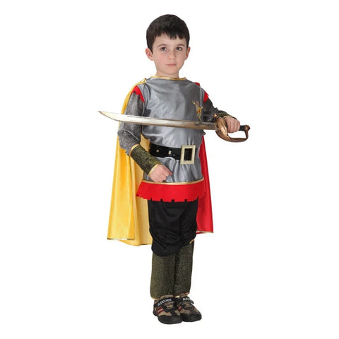 Child Greek Roman Warrior Gladiator Costume Boys Knight Cosplay Carnival Party Fancy Dress Costume only. No Weapon