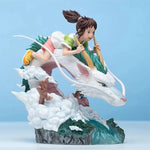 Spirited Away Chihiro & Haku PVC Figure – Studio Ghibli Anime Collectible Statue