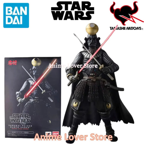 Bandai Original Star Wars Movie Realization Anime Action Figures – Darth Vader, Boba Fett, Kylo Ren & The Mandalorian