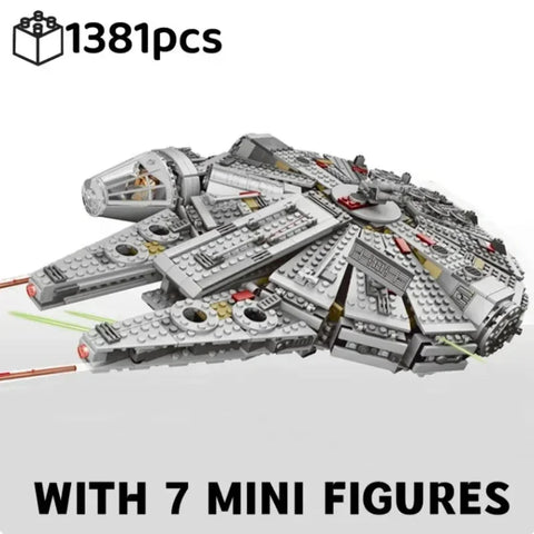 New Millennium Spaceship 1381 pieces – Force Awakens Star Destroyer Building Block Model Kit