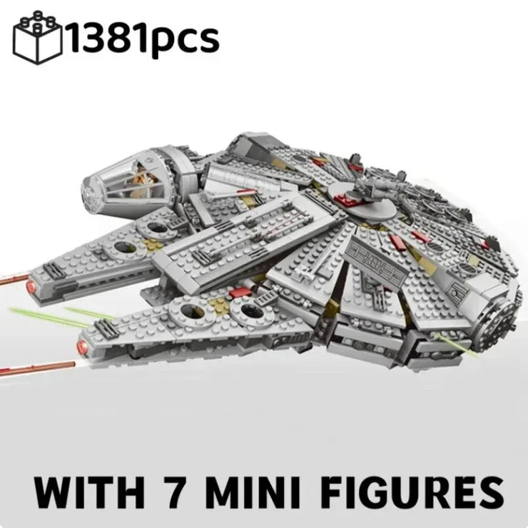New Millennium Spaceship 1381 pieces – Force Awakens Star Destroyer Building Block Model Kit