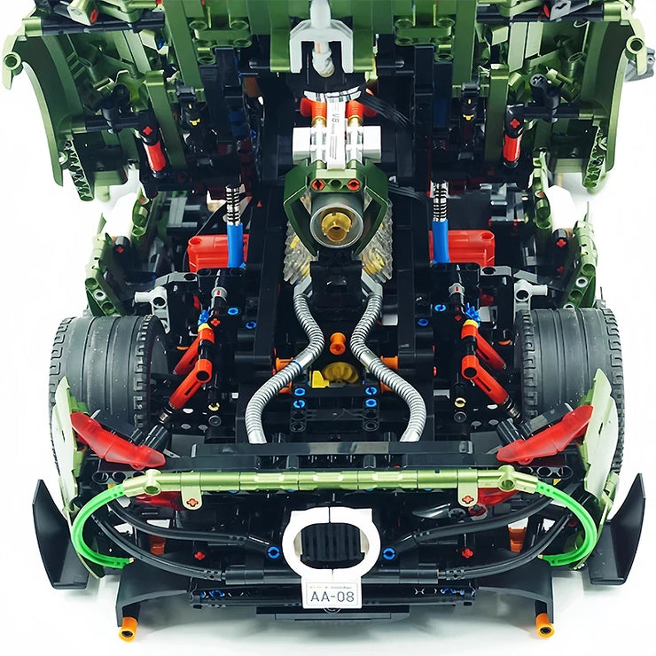 MOC 10628 Technical Koenigsegg Building Brick Set 3838 Pcs