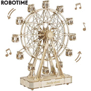 Robotime Rolife Rotatable Ferris Wheel – 232pcs DIY 3D Wooden Model Kit