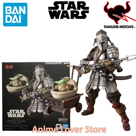 Bandai Original Star Wars Movie Realization Anime Action Figures – Darth Vader, Boba Fett, Kylo Ren & The Mandalorian
