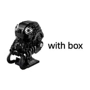 Star Wars Model Figure Stormtrooper Vader Tie Fighter Pilot Helmet Series  Building Blocks Brick Set