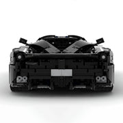 MOC 42143 High-Tech Black SP3 Sports Car Kit Building Bricks 3636 Pcs