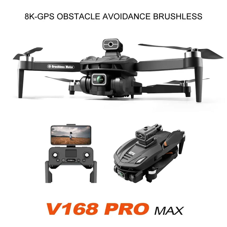 Xiaomi Mijia V168 Drone 8K 5G WIFI GPS Professional HD Aerial Photography DualCamera Omnidirectional Obstacle Avoidance Original