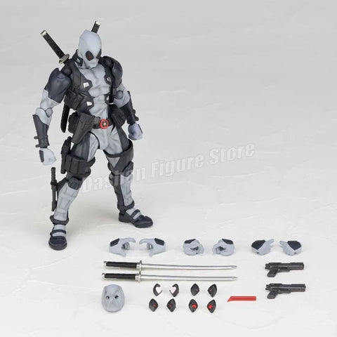 Amazing Yamaguchi Revoltech Agent Venom Action Figure – Superhero Eugene Thompson Model Toy, Perfect Gift Collection