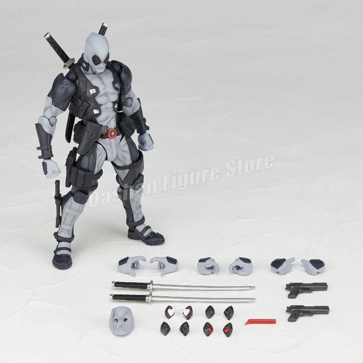 Amazing Yamaguchi Revoltech Agent Venom Action Figure – Superhero Eugene Thompson Model Toy, Perfect Gift Collection
