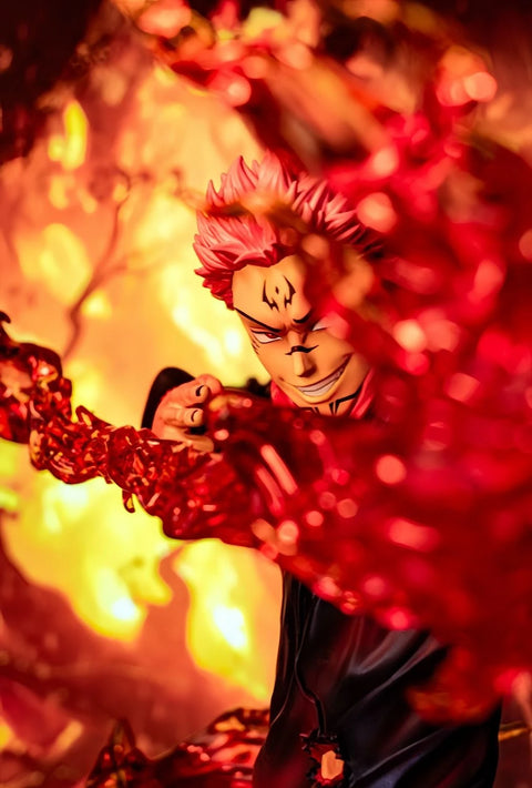 Jujutsu Kaisen Ryomen Sukuna Itadori Yuji Anime Figure Model Toy King Of The Curse Returns To The Extreme Battle Gift Collection