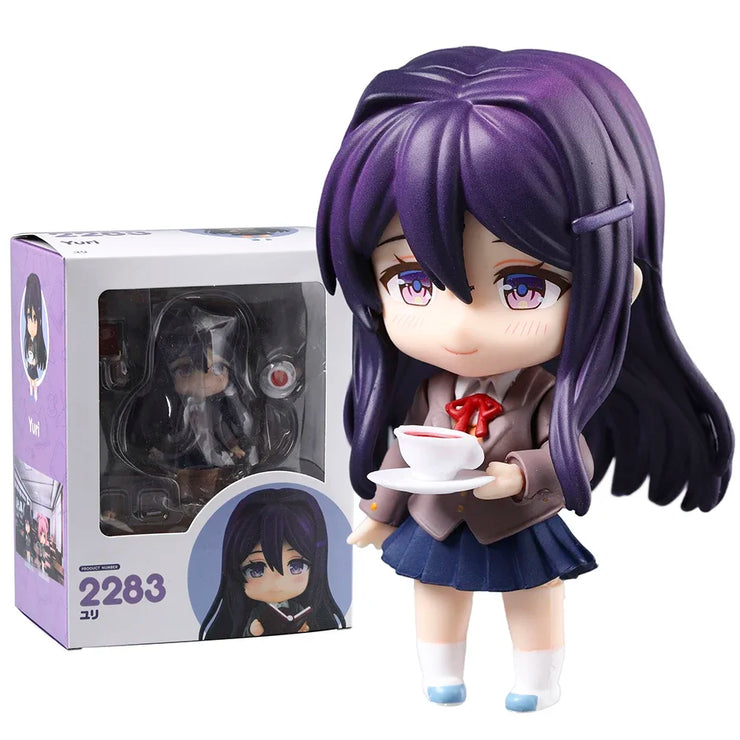 Doki Doki Literature Club! Yuri 2283 Action Figure Collectible Model Toy Doll Gift