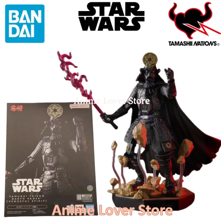 Bandai Original Star Wars Movie Realization Anime Action Figures – Darth Vader, Boba Fett, Kylo Ren & The Mandalorian