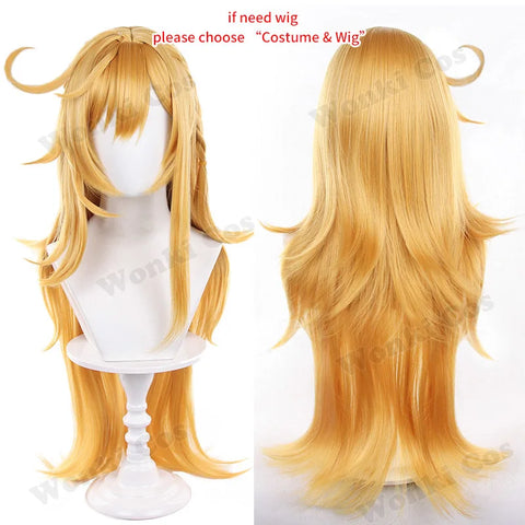 Fontaine Escoffier Cosplay Costume – Game-Inspired Outfit with Wig and Shoes for Women’s Role Play and Party Events