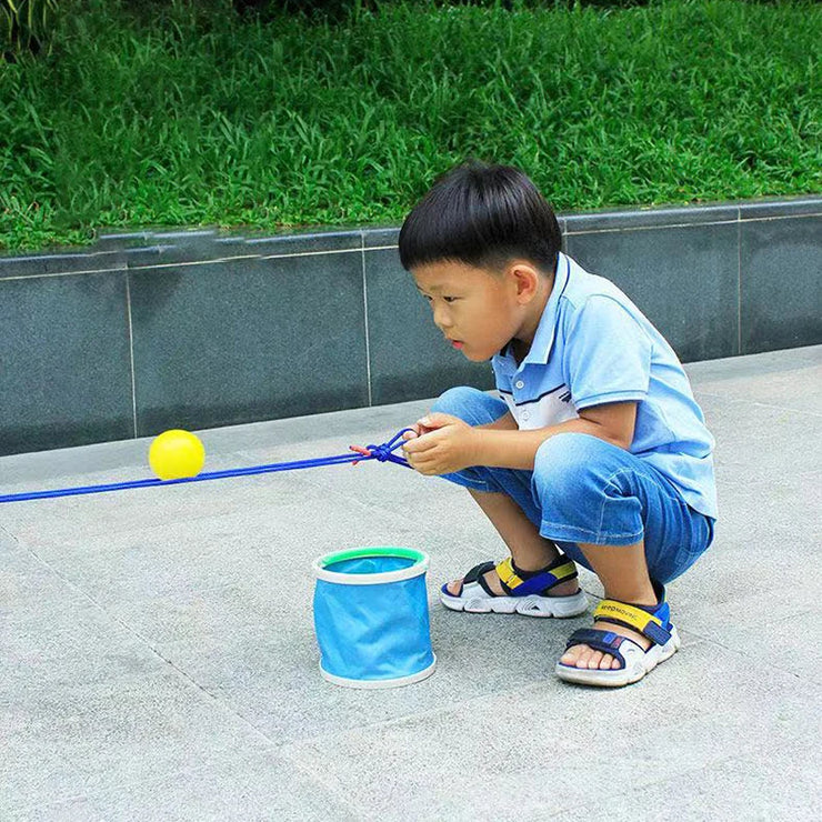Teamwork Game Pull Rope Track Catch the Ball Team Building Game Parent-child Interaction Multiplayer