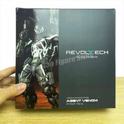 Amazing Yamaguchi Revoltech Agent Venom Action Figure – Superhero Eugene Thompson Model Toy, Perfect Gift Collection