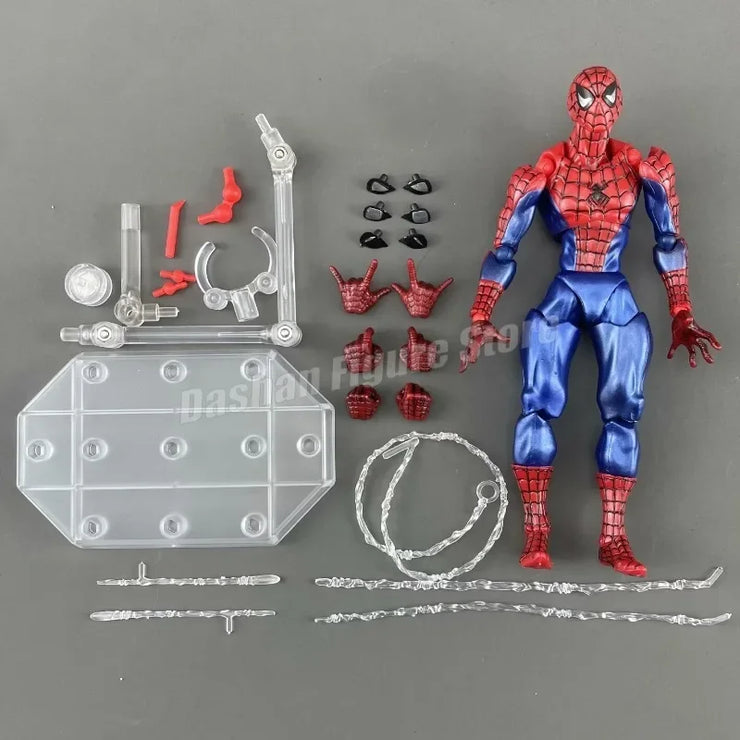 Amazing Yamaguchi Revoltech Agent Venom Action Figure – Superhero Eugene Thompson Model Toy, Perfect Gift Collection
