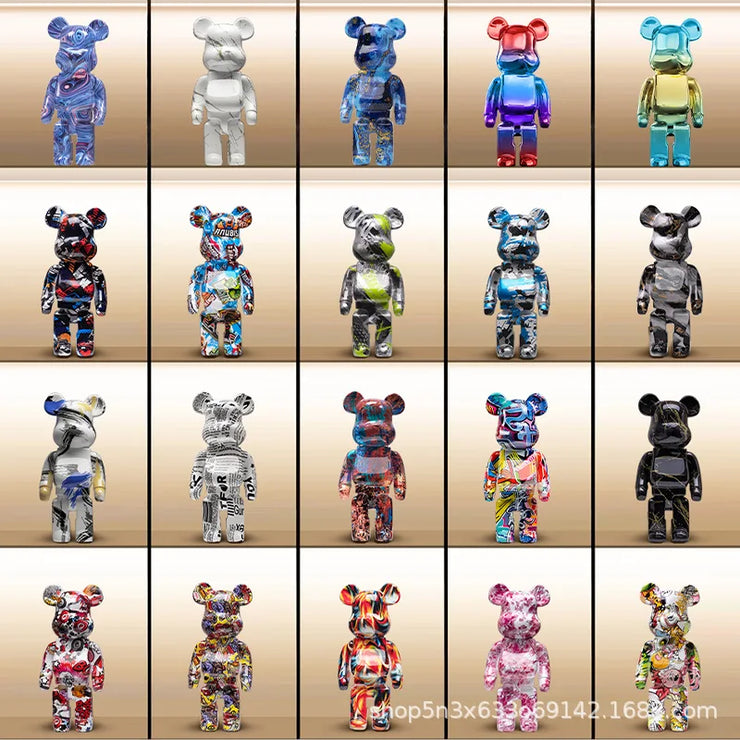 BE@RBRICK Rainbow Resin 400% 28cm Collection Doll